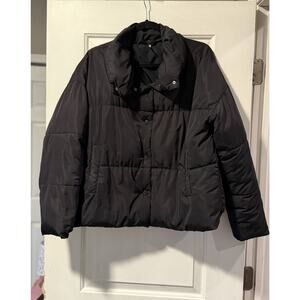 Free People Women's Weekender Puffer Jacket Black Size Small